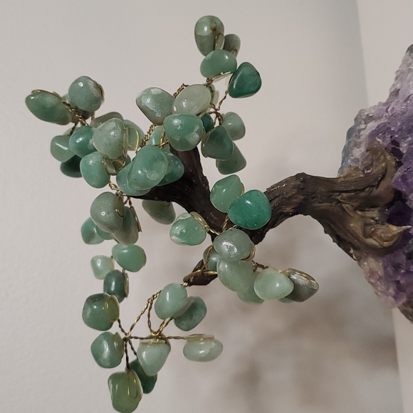Handmade Amethyst and Aventurine Tree - Picture 3 of 3